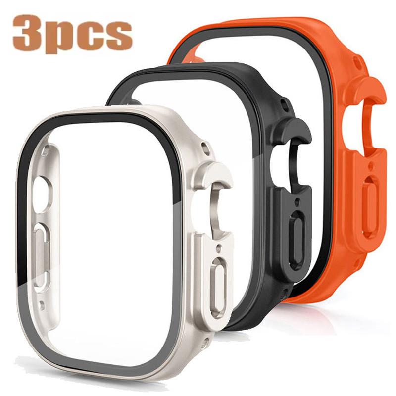 Smartwatch Case - 애플워치 울트라 3 49mm용 강화유리+케이스 PC