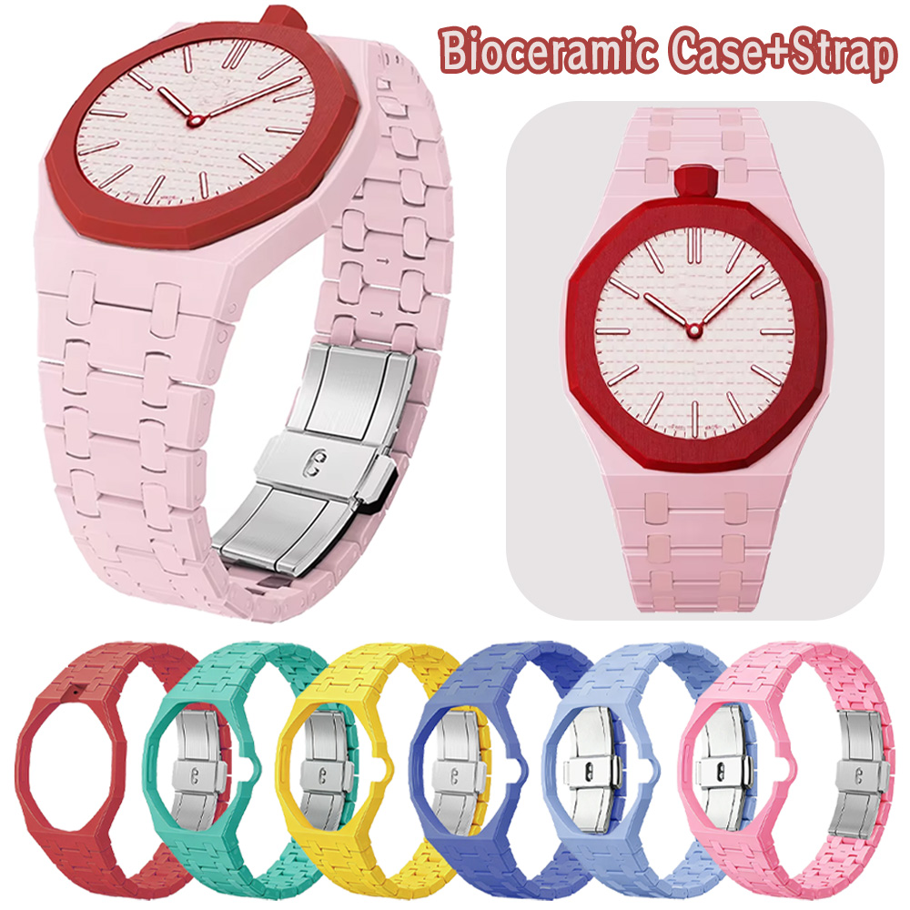 Smartwatch Case - 바이오세라믹 케이스+스트랩 스와치 x AP 로얄