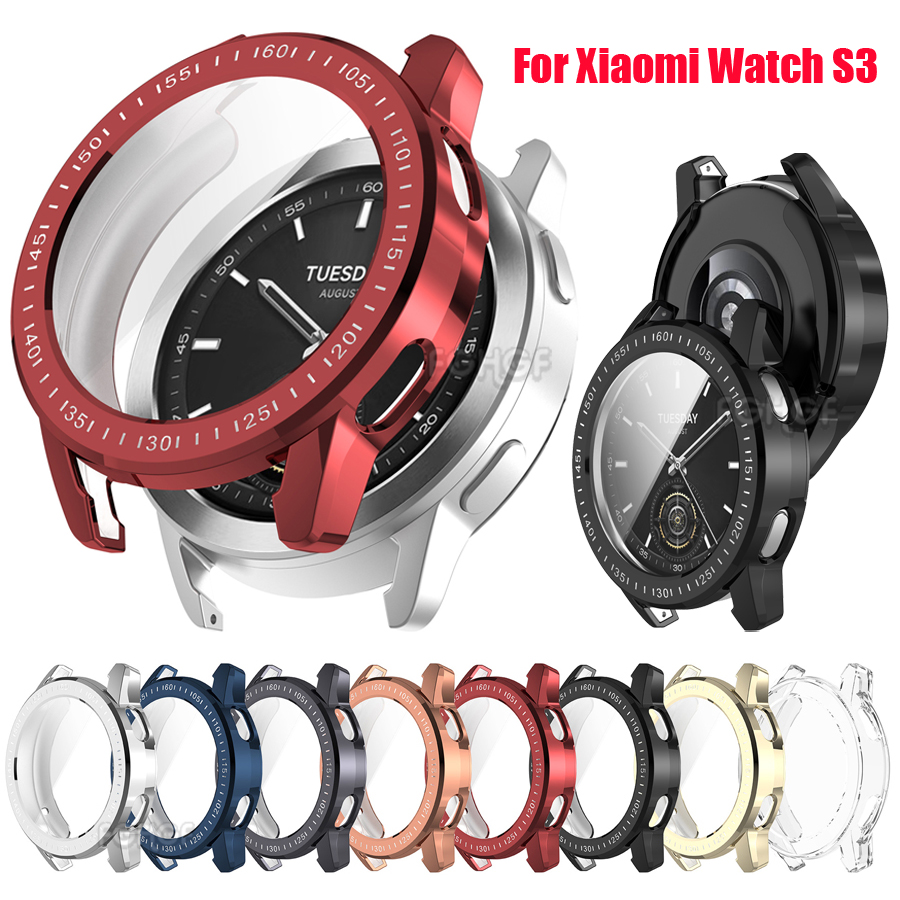 Smartwatch Case - 샤오미 워치 S3 케이스 커버, 부드러운