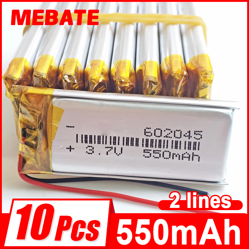 Smartwatch Headset - 로트 10 PCS 3.7V 550mAh Lipo