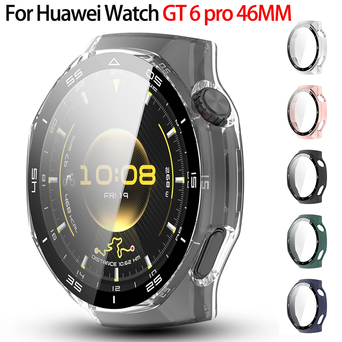 화웨이 워치 GT 6 프로 46mm용 PC 커버 2in - Smartwatch Case 리뷰 및 가격