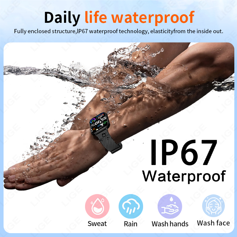LIGE 2026 새로운 스마트워치 1.83인치 HD  - Smartwatch Faces 리뷰 및 가격
