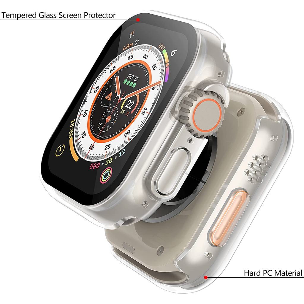 애플워치 울트라 3 49mm용 강화유리+케이스 PC 범 - Smartwatch Case 리뷰 및 가격