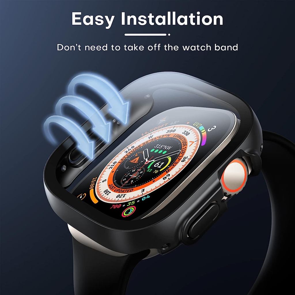 애플워치 울트라 3 49mm용 강화유리+케이스 PC 범 - Smartwatch Case 리뷰 및 가격