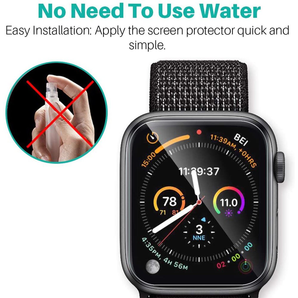 Apple Watch 용 5 개/몫 화면 보호 필름 8 - Watch Face Protector 리뷰 및 가격