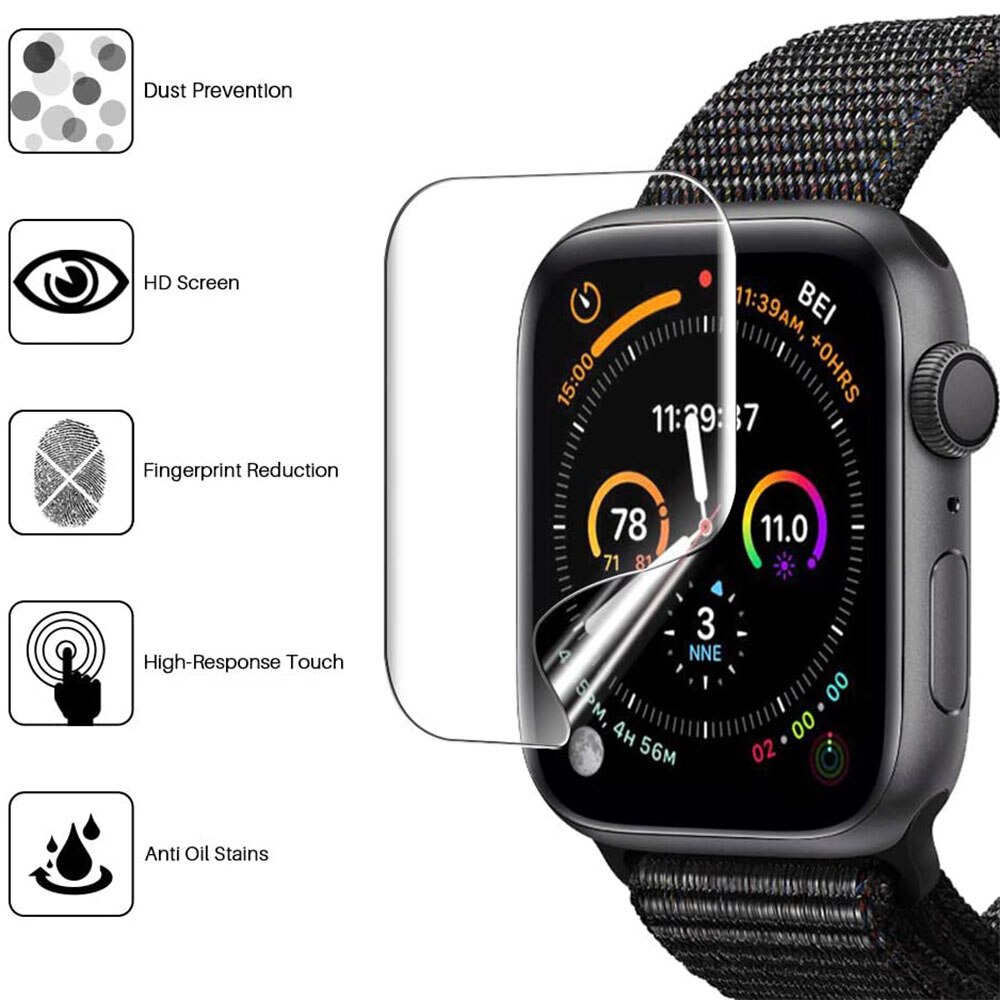 Apple Watch 용 5 개/몫 화면 보호 필름 8 - Watch Face Protector 리뷰 및 가격