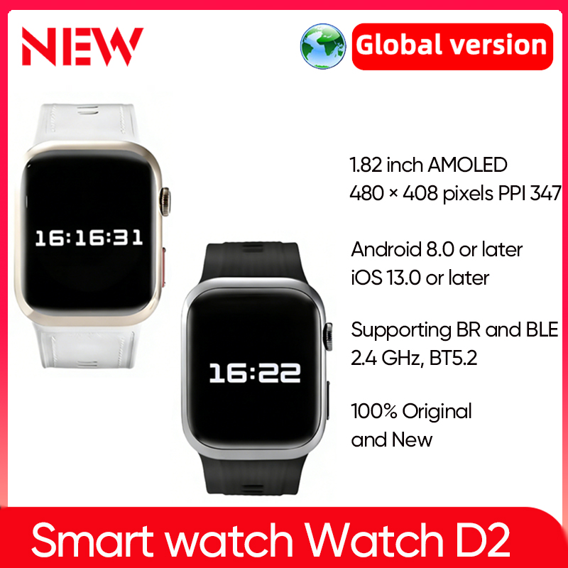 화웨이 워치 D2 1.82인치 AMOLED 혈압 모니터 - Smartwatch Faces 리뷰 및 가격