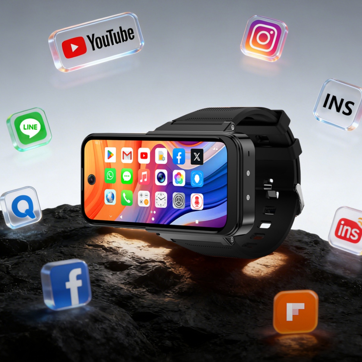 스마트 워치폰 8GB RAM 256GB ROM 안드로이 - Smartwatch Faces 리뷰 및 가격