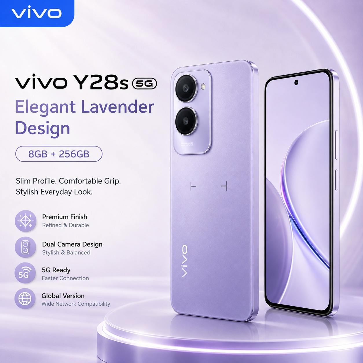 2026년 신형 vivo Y28s 5G 8GB+256G - Vivo Y28 리뷰 및 가격