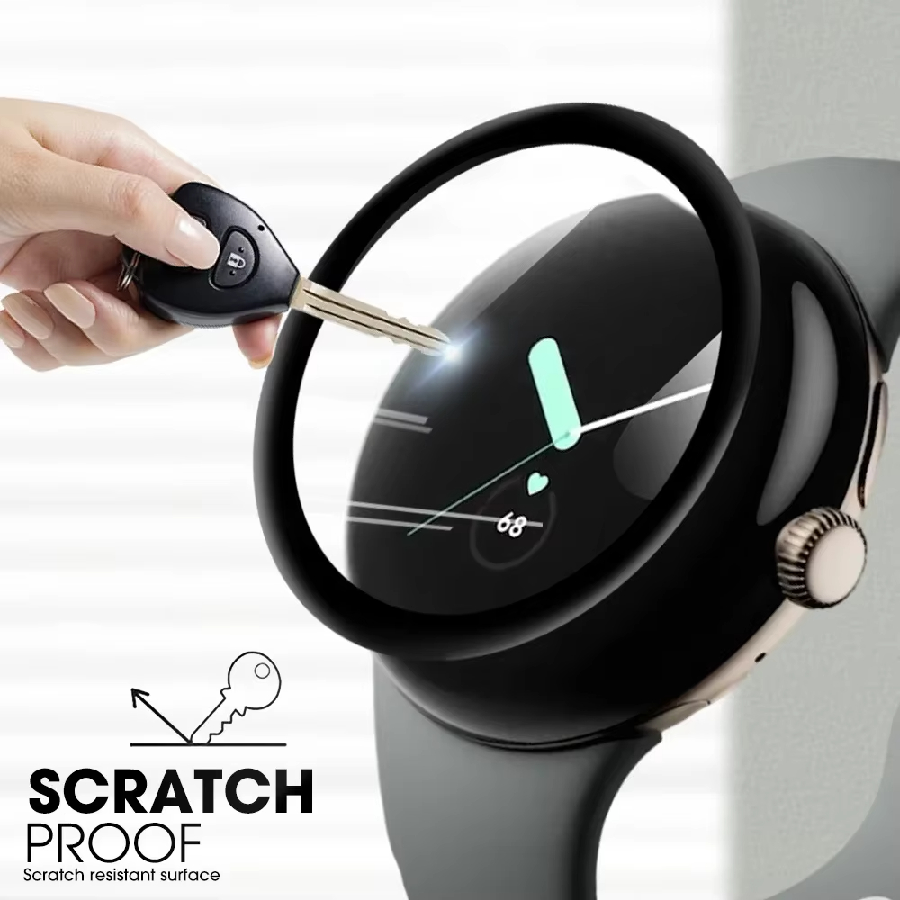 구글 픽셀 워치용 필름, 3D 풀 커버 HD 스크린 보 - Watch Face Protector 리뷰 및 가격