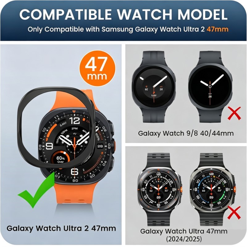 삼성 갤럭시 워치 울트라 2 47mm 스마트워치용 중공 - Samsung Smartwatch Accessories 리뷰 및 가격
