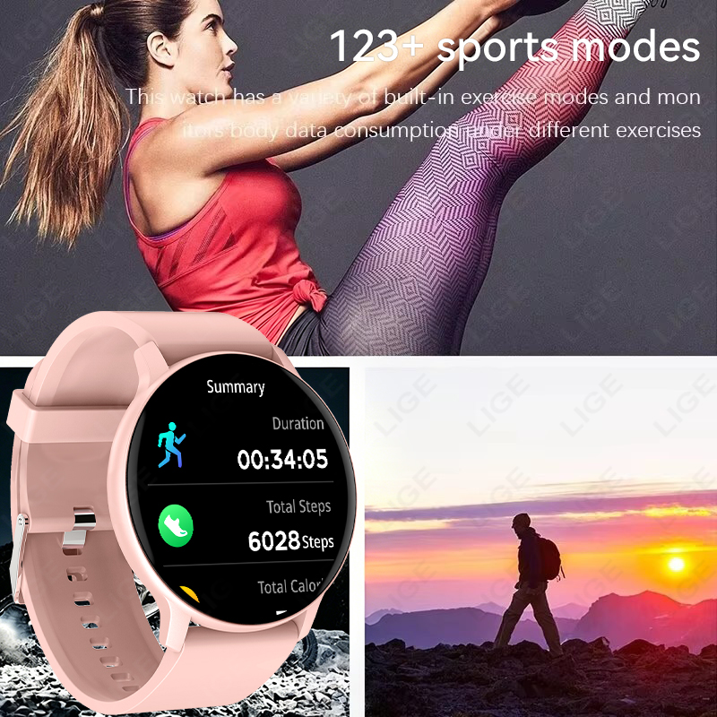 LIGE 2026 스마트워치 DIY 워치페이스 스마트  - Smartwatch Faces 리뷰 및 가격
