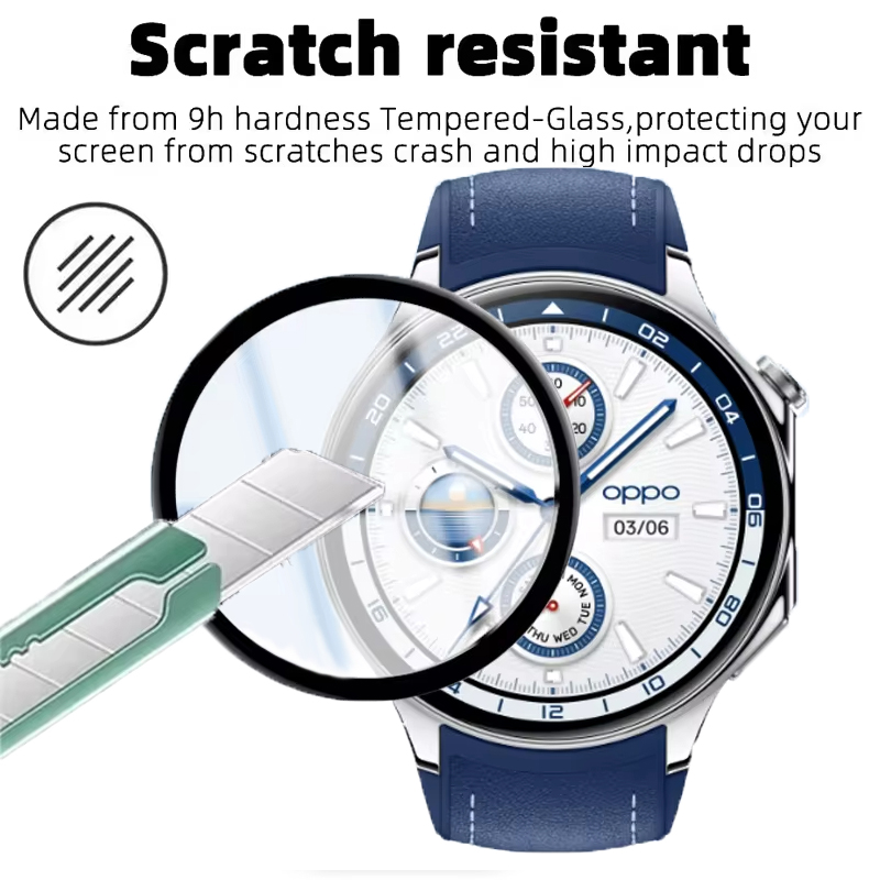 OPPO Watch X 용 화면 보호기 안티 스크래치  - Watch Face Protector 리뷰 및 가격