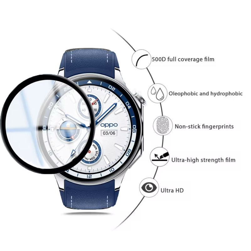 OPPO Watch X 용 화면 보호기 안티 스크래치  - Watch Face Protector 리뷰 및 가격