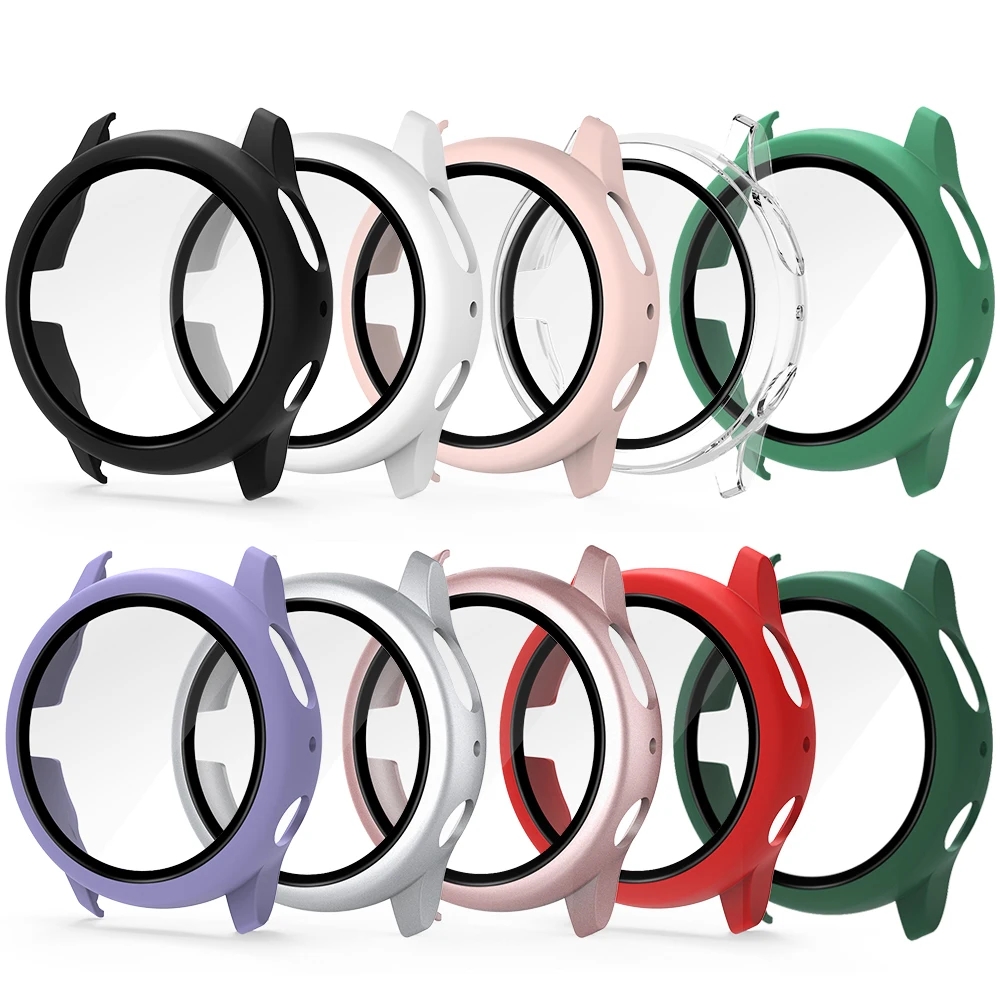 삼성 갤럭시 시계 활성 2에 대한 강화 유리 케이스 4 - Samsung Smartwatch Accessories 리뷰 및 가격