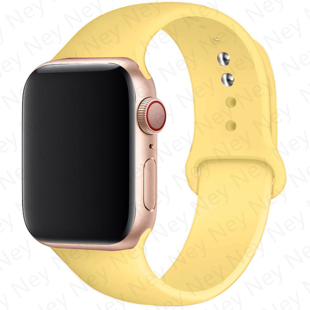 Apple Watch 밴드 용 실리콘 스트랩 45mm  - Smartwatch Watch Accessories For Women 리뷰 및 가격