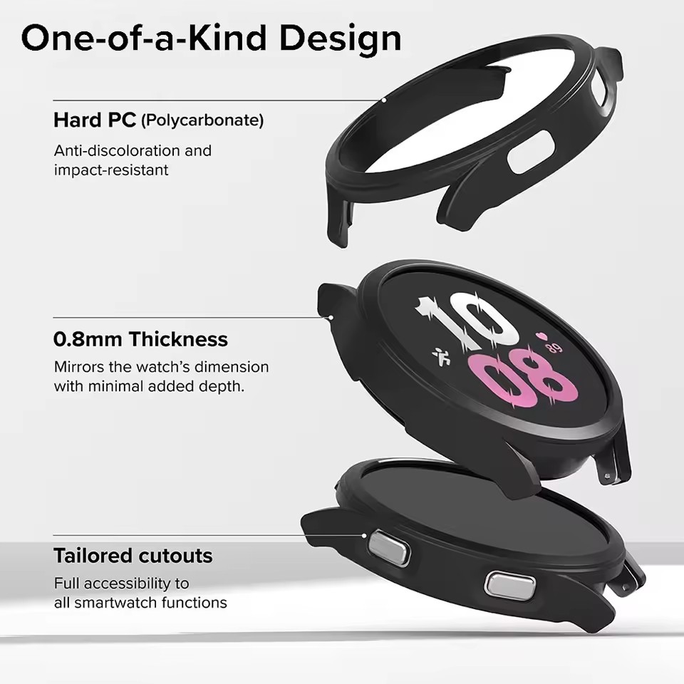 삼성 갤럭시 워치 7 케이스용 PC 커버 40mm 44 - Samsung Smartwatch Accessories 리뷰 및 가격