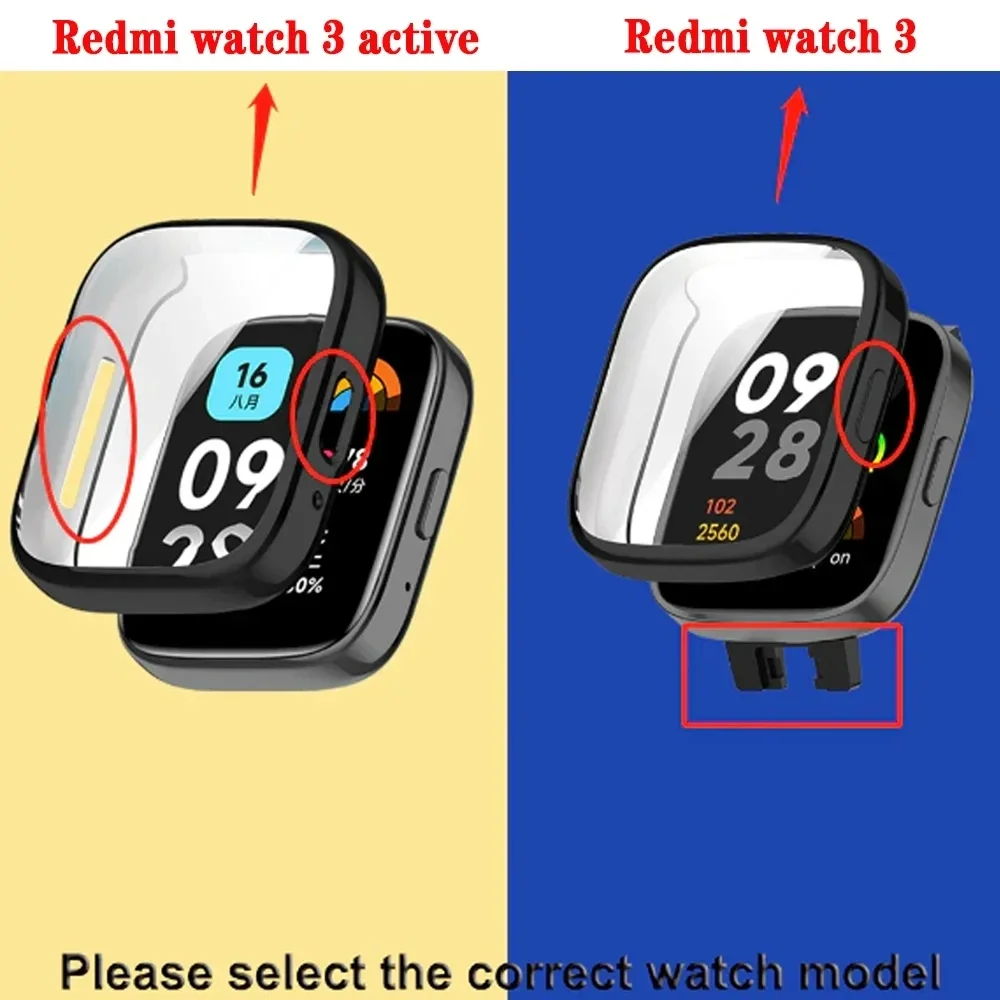 Xiaomi Redmi Watch 3 용 TPU 화면  - Smartwatch Case 리뷰 및 가격
