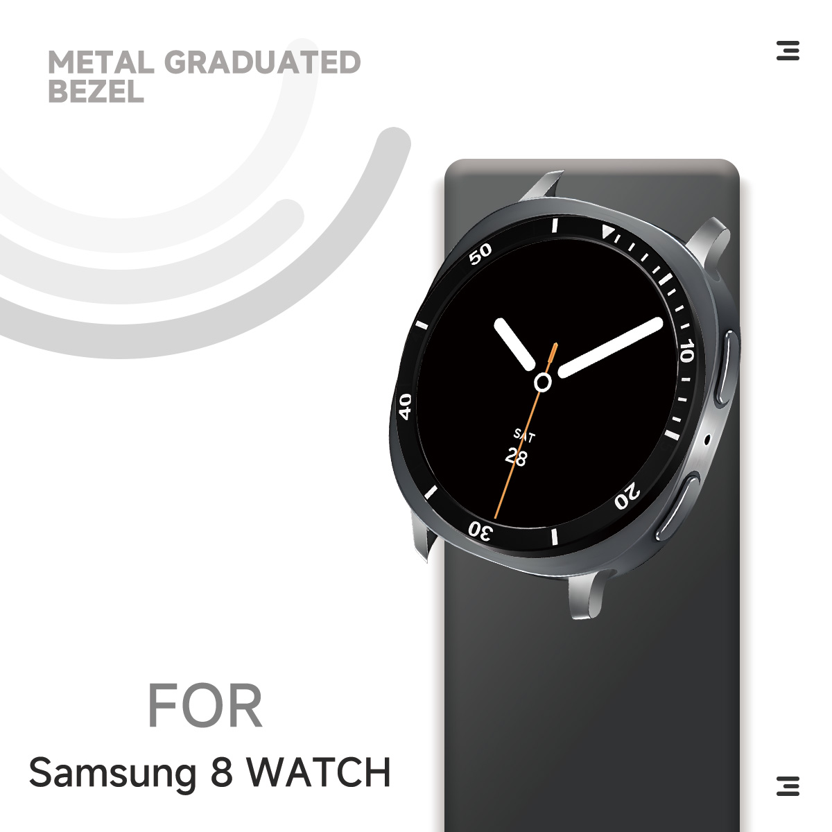 삼성 갤럭시 워치 8 40mm 44mm용 베젤 링, 보 - Samsung Smartwatch Accessories 리뷰 및 가격