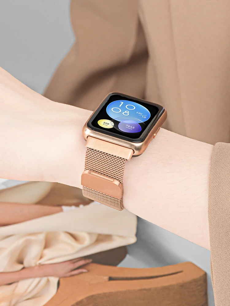 화웨이 워치용 밀라노 루프 밴드, 스마트 마그네틱 스테 - Smartwatch Watch Accessories For Women 리뷰 및 가격
