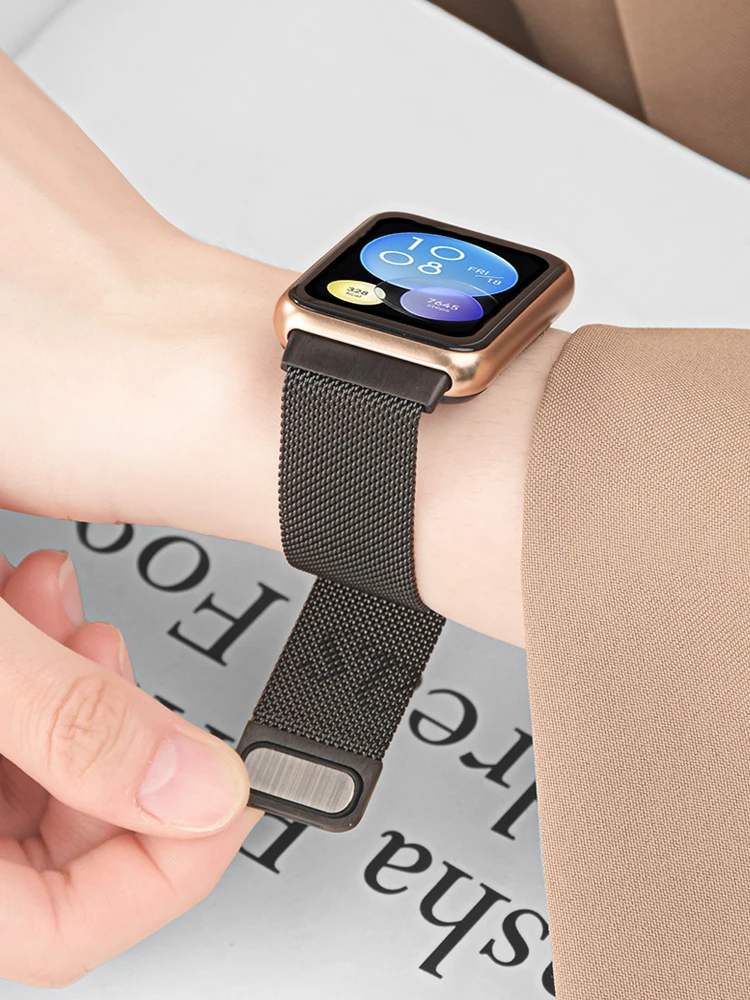 화웨이 워치용 밀라노 루프 밴드, 스마트 마그네틱 스테 - Smartwatch Watch Accessories For Women 리뷰 및 가격
