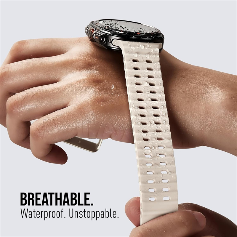 삼성 갤럭시 워치 울트라 47mm용 실리콘 스트랩, 소 - Smartwatch Watch Accessories For Women 리뷰 및 가격