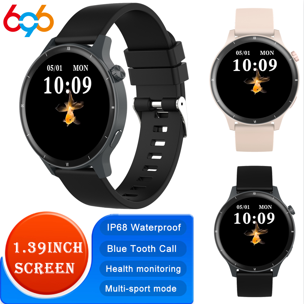IP68 방수 스마트워치 여성용 1.39인치 남녀공용  - Smartwatch Faces 리뷰 및 가격