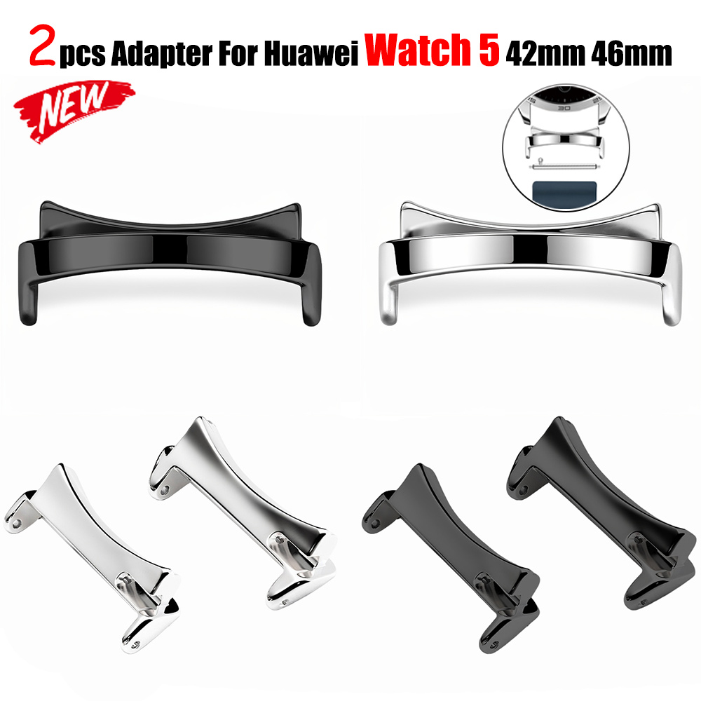 화웨이 시계 5 42mm 스마트워치용 2개 어댑터 화웨 - Watch Band Connector 리뷰 및 가격